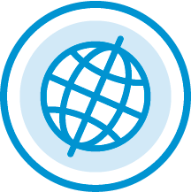 Worldwide global icon